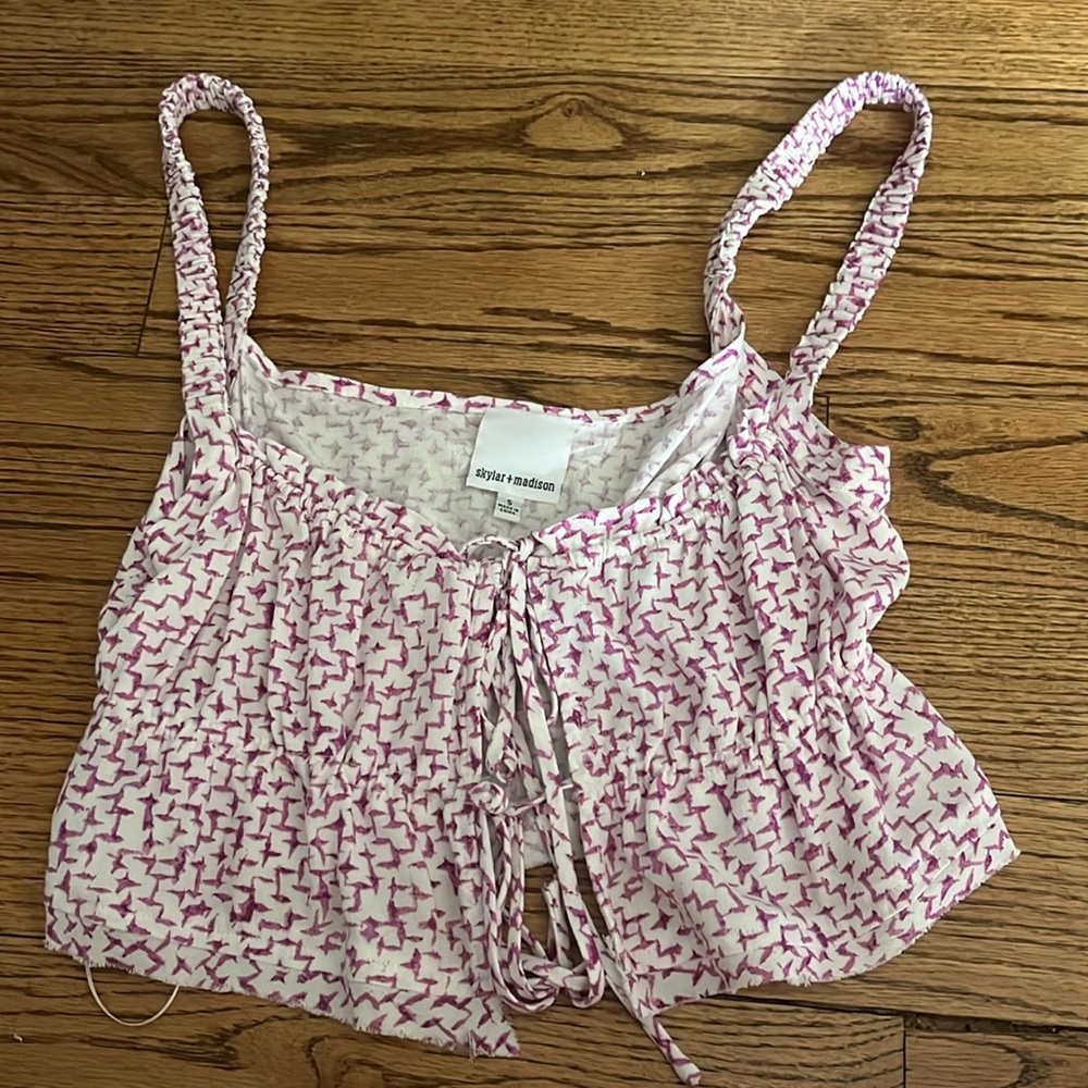 Skylar + Madison tie top